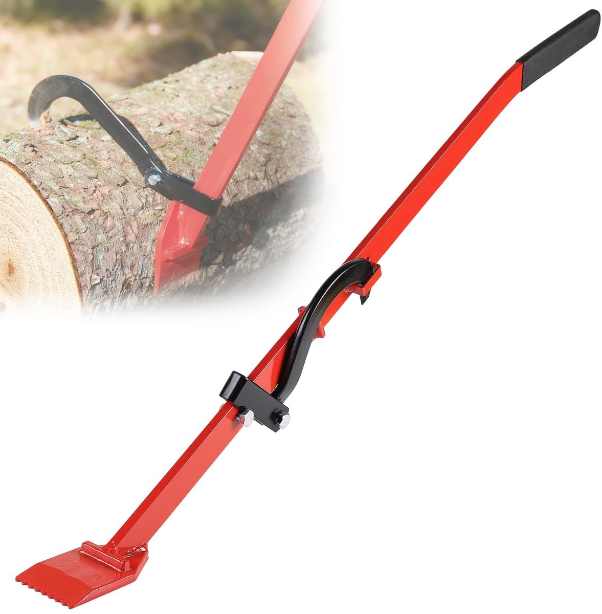 Omgoods - 120 cm Vallifter met Omkeerbare Haak - Universeel voor Stammen