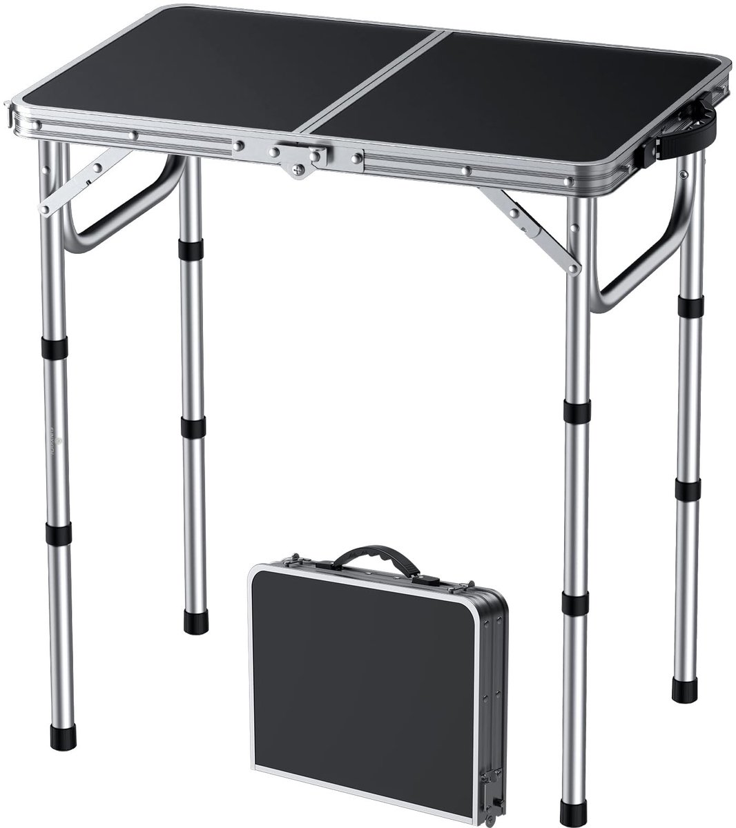 Omgoods - Campingtafel - Vouwtafel met 3 Hoogtes voor Picnics en Buitengebruik
