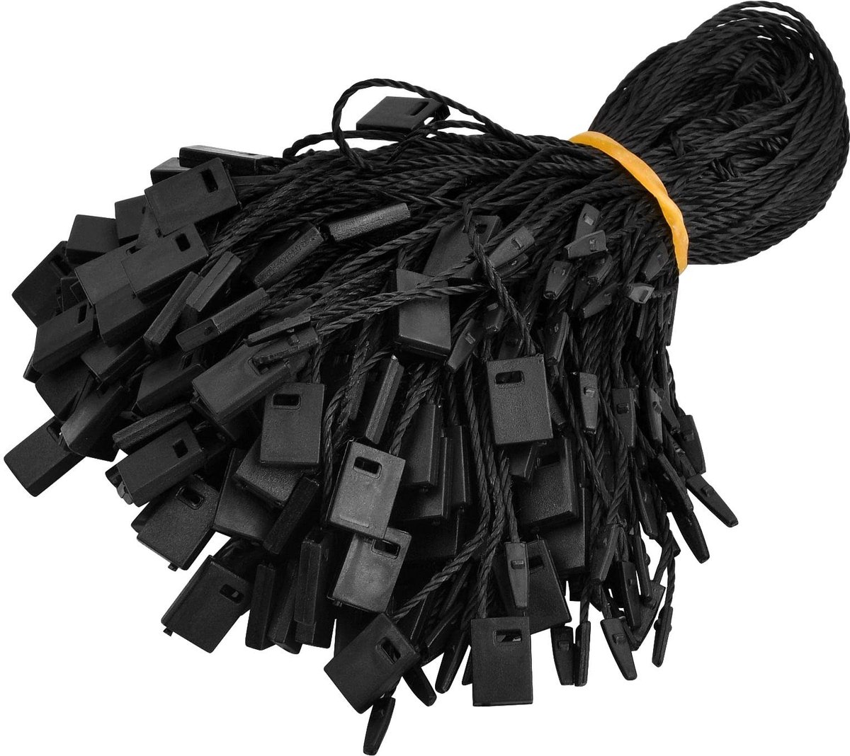 Omgoods- Prijsbinders 1000 stuks - Etiketten voor kleding - String voor hangtags - Vergrendelingssluiting - Hoogwaardig polyester - 17 cm lengte