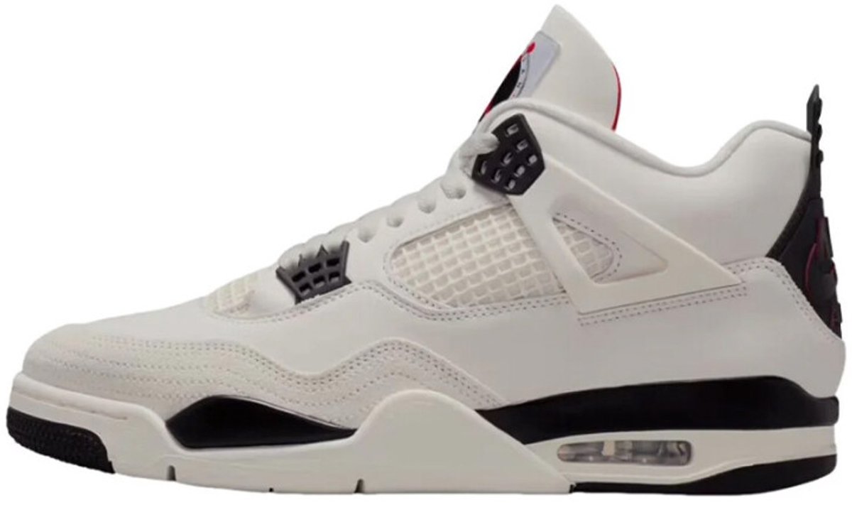 Nike Air Jordan 4 Retro OG Sneaker – Heren Doos Zonder Deksel Oranje