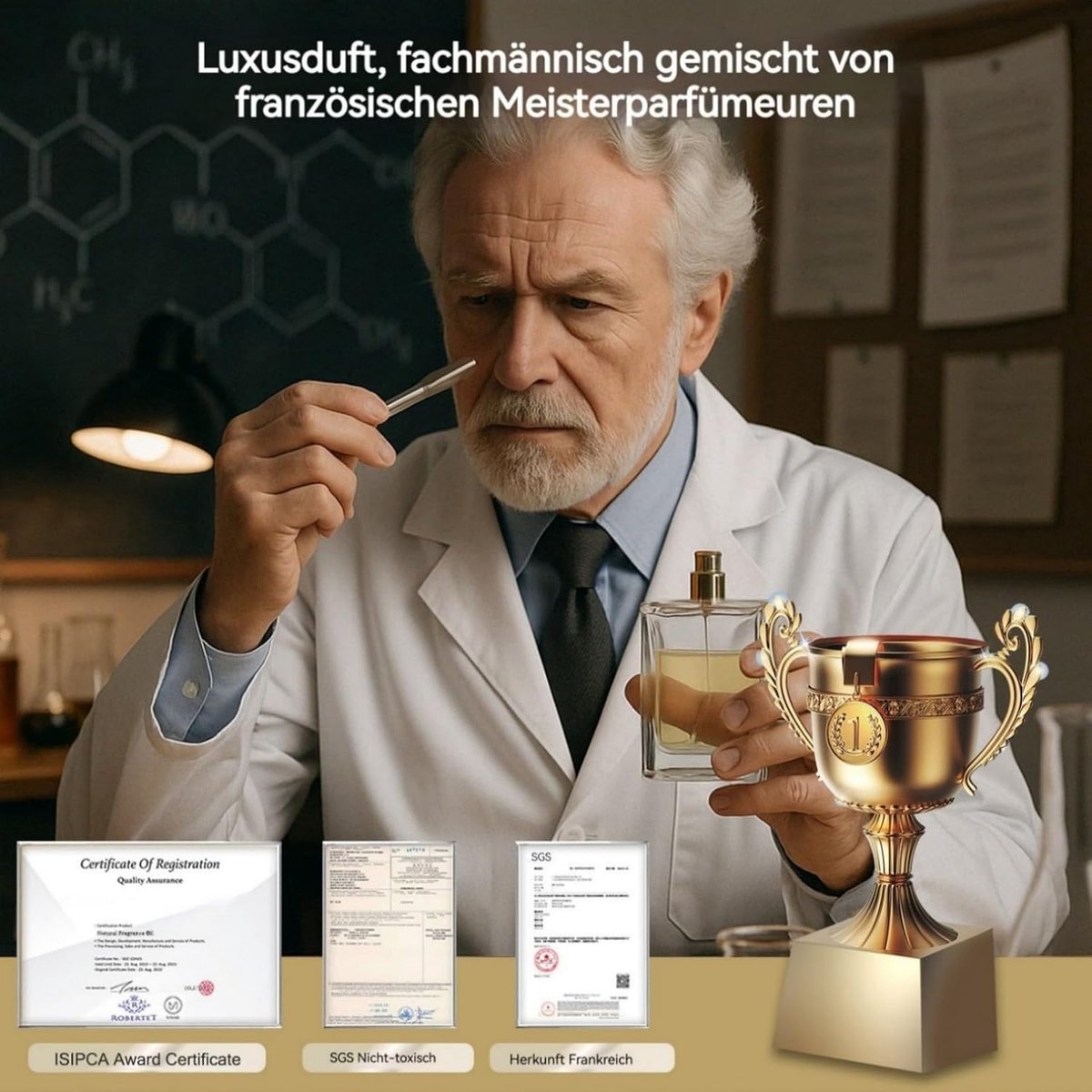 Geschikt voor BJ-577 & BJ-579 auto luchtverfrisser – Navulling aromadiffuser 50 ml – Tot 6 maanden frisheid – Met natuurlijke plantenextracten –（Franse geur Fantasy Forest）