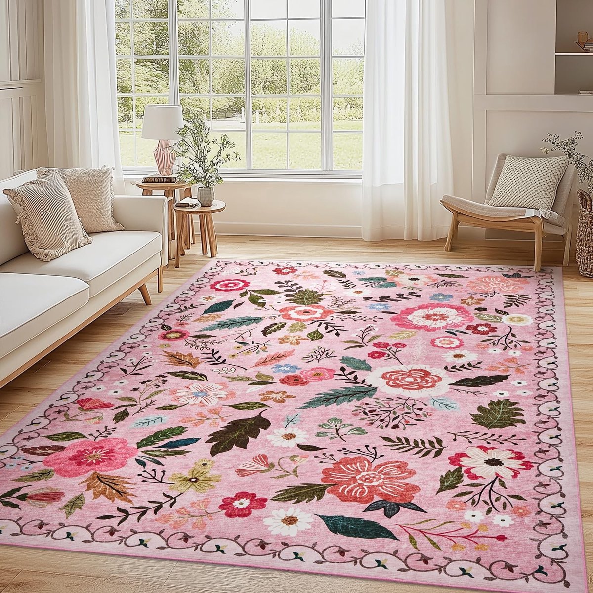 Omgoods - Bohemian Vloerkleed 140x200cm - Wasbaar en Antislip
