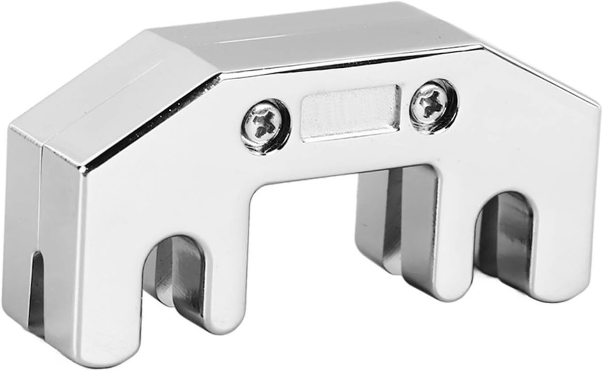 Cello Mute, Duurzame Metalen Cello Oefen Mute Ruisonderdrukking Cello Geluiddemper Snaarinstrument Accessoire (SILVER)