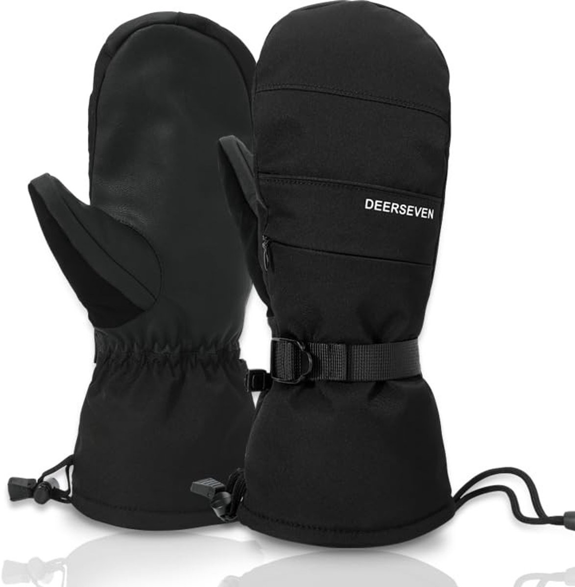 Omgoods - Winddichte Fleece Lined Waterdichte Snowboard Handschoenen