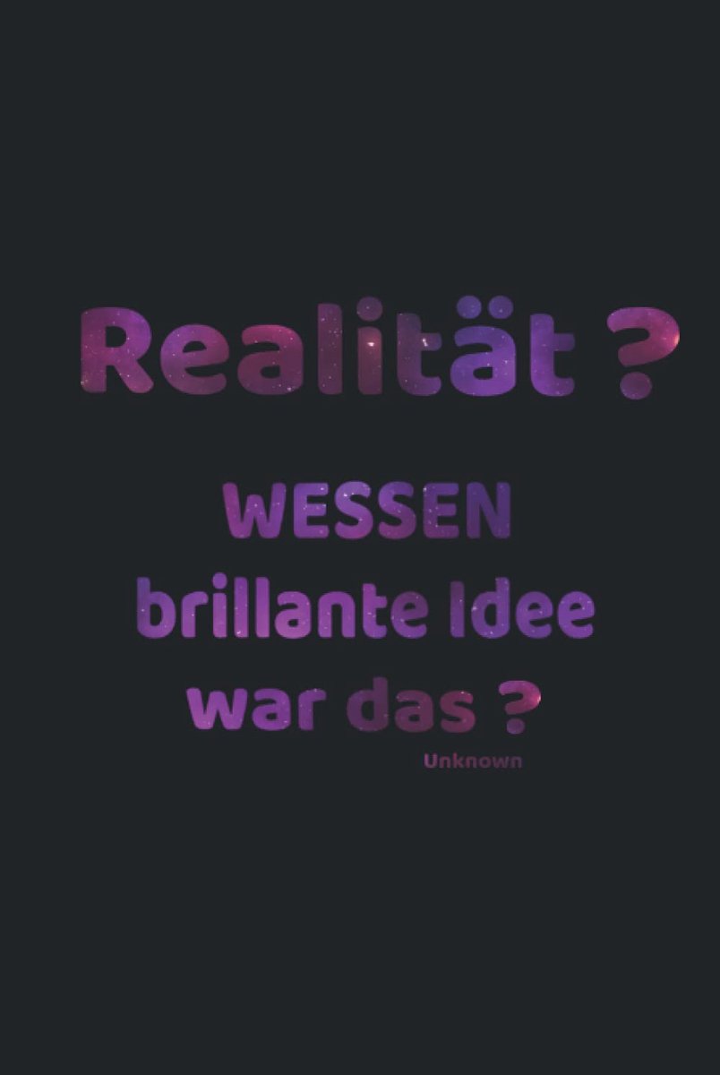 Wessen brillante Idee war das : Notizbuch in ca. A5 und 80 Blatt 90 g