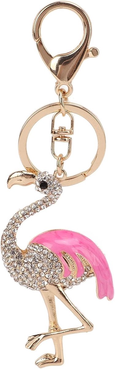 Sleutelhanger Roze Diamant Auto Decoratie Hanger voor Tas, Pailletten
