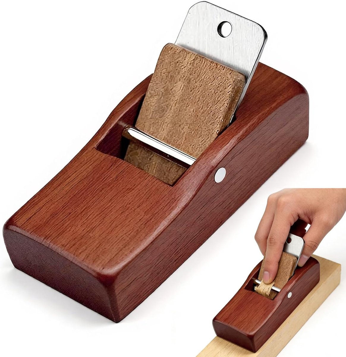 mini-schaaf, kleine handschaaf, putschaaf, houtschaaf, timmermansvliegtuig, handgereedschap, handschaaf hout, geschikt voor bijsnijden en schaven