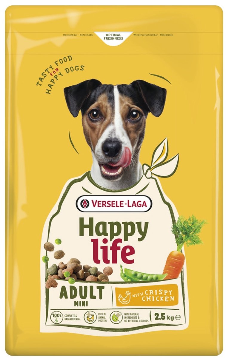 Happy Life Adult Mini 2.5 kg Kip