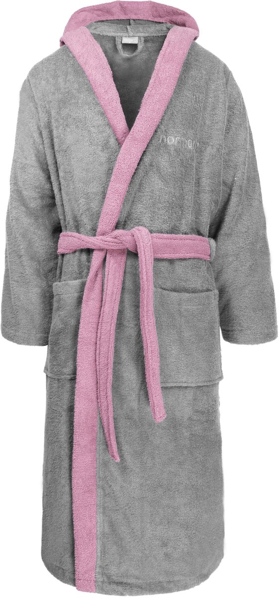 Unisex katoenen badjas met capuchon „Izmit“