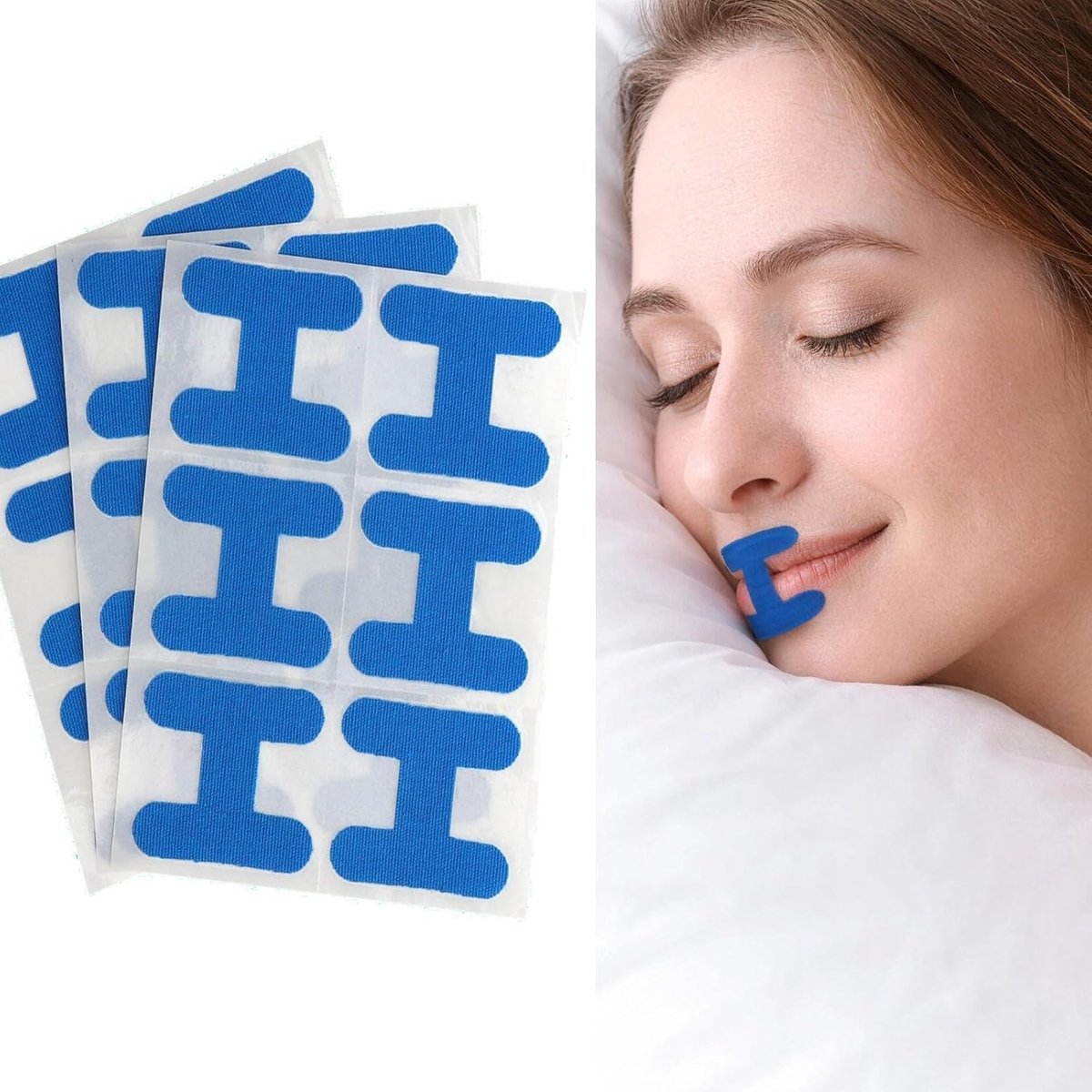 90 STUKS Mondpleisters voor Tijdens Slaap. Mondpleister voor Slaap, Professionele Premium Mondpleisters voor Tijdens Slaap, Mondpleister voor Slaap om Mond Gesloten te Houden en Snurken te Verminderen