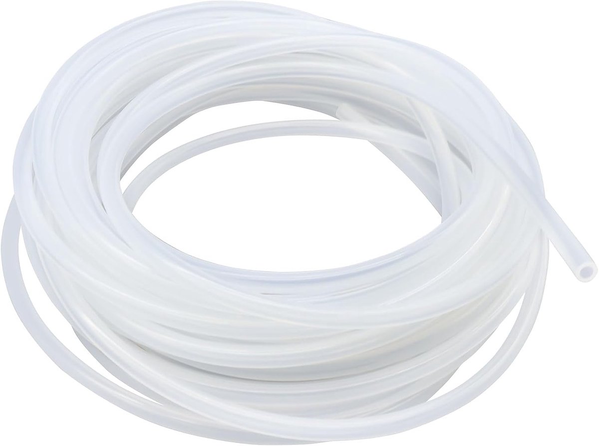 slang, 3 mm ID x 5 mm OD, 8 meter, flexibele voedselveilige slangen, water-lucht-slangbuis, voor pompoverdracht