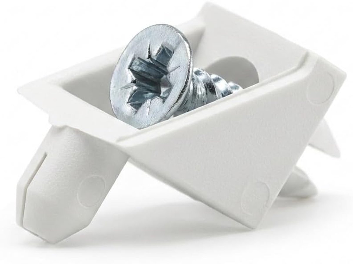 Reserveonderdeel voor Ikea #101558, Pax, Billy, aanvulling, kast, plank, beugel, bodemdragers, wit, 1 stuks