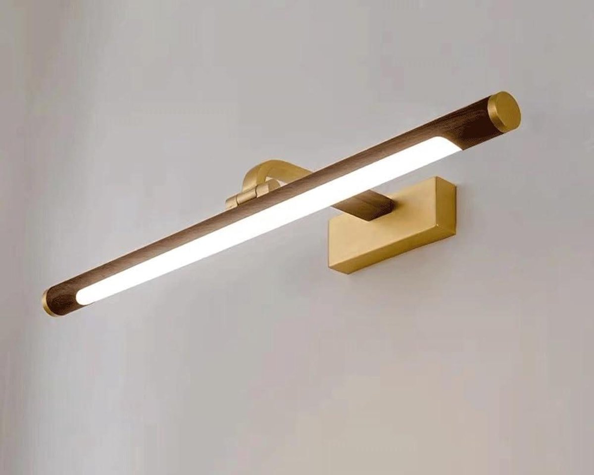 Luxe Wandlamp - Spiegelverlichting Badkamer - Verlichting Aanbrengen - Koperen Metalen Frame - 8W - Goud