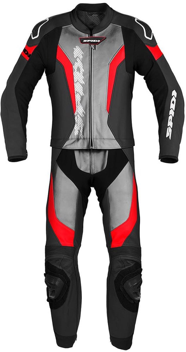 Spidi Laser Touring 2-Delig Pak Rood Zwart - Racepak