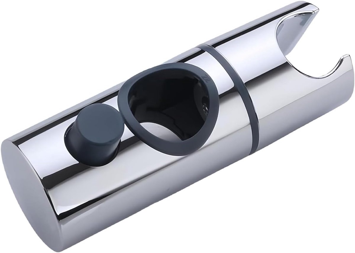 Handdouchehouder 25 mm - ABS materiaal - 360° draaibaar - ideaal voor badkamer - ShopVlot