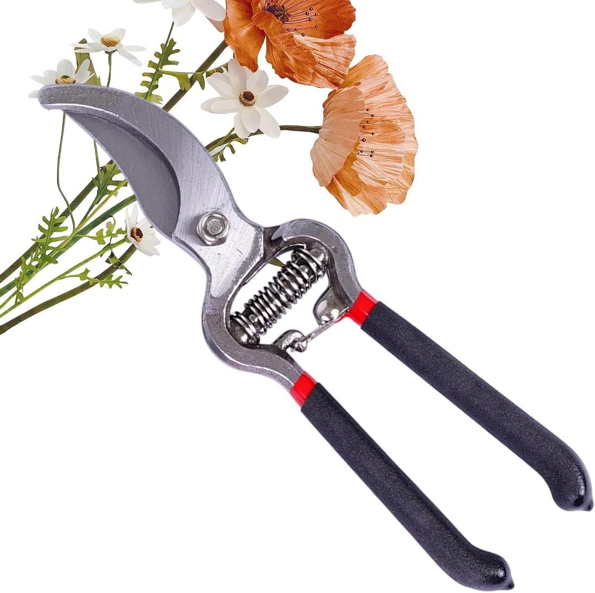 Snoeischaar - Takkenknipper Tuinschaar - Planten Verzorgen - Precisie Snijden - 20.5 cm - Zwart