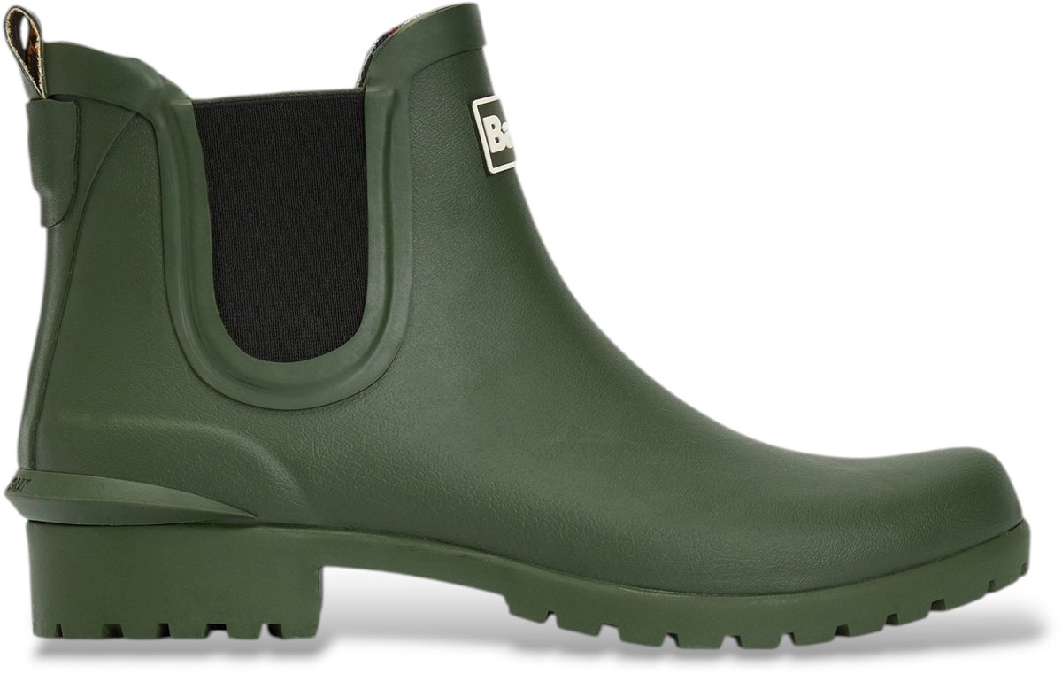Barbour Wilton groene regenlaarzen