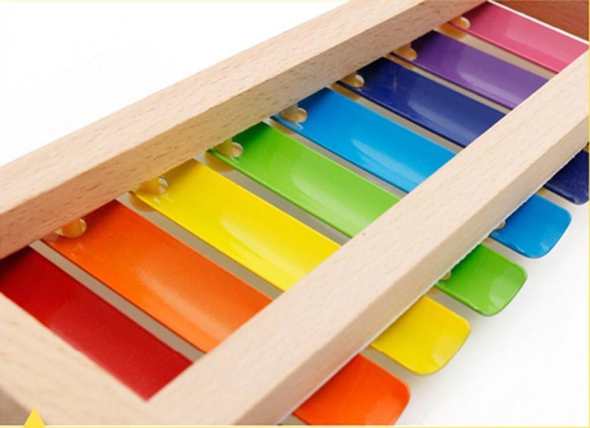 Xylofoon voor kinderen, speelgoed, houten xylofoon klokkenspel