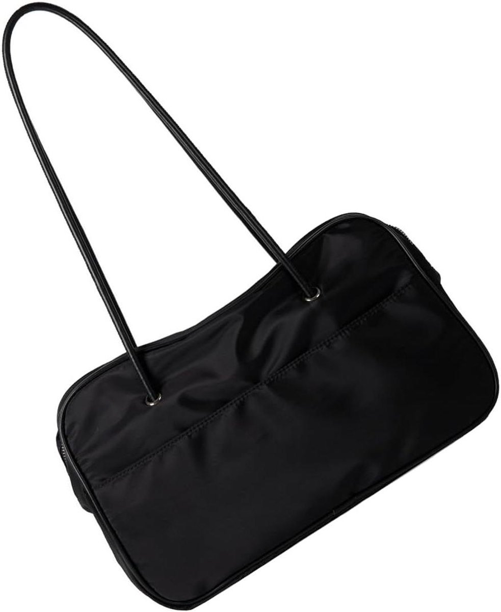 Dames Schoudertas - Okseltas Handtas - Dagelijks Gebruik - Unieke Kussenvorm - 35x9.5x20cm - Afgebeeld