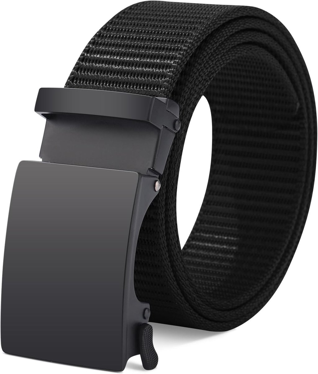 Nylon riem voor heren outdoor riem met metalen gesp sportriem zonder