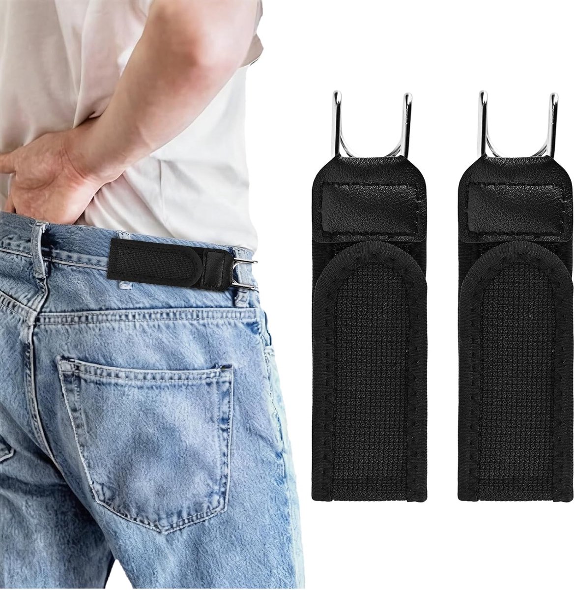 Riemen voor Mannen, Elastische Werk Tool Riem Gesp voor Mannen