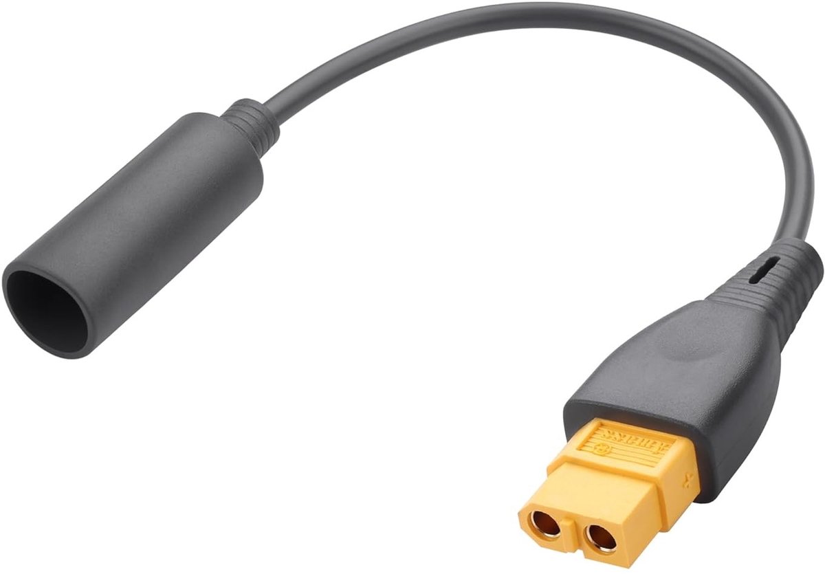USB C naar DC5521 Voedingskabel 18cm voor Starlink Mini, PD 100W Waterdichte Adapter Vervangingskabel voor Betrouwbare Stroomvoorziening