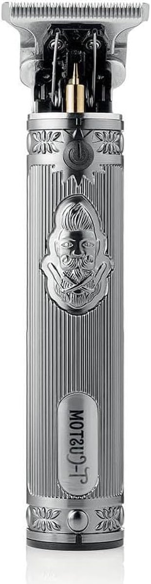 Baard en haar trimmer - Elektrisch scheerapparaat - Baard trimmen - Roestvrij staal - 480 g - null