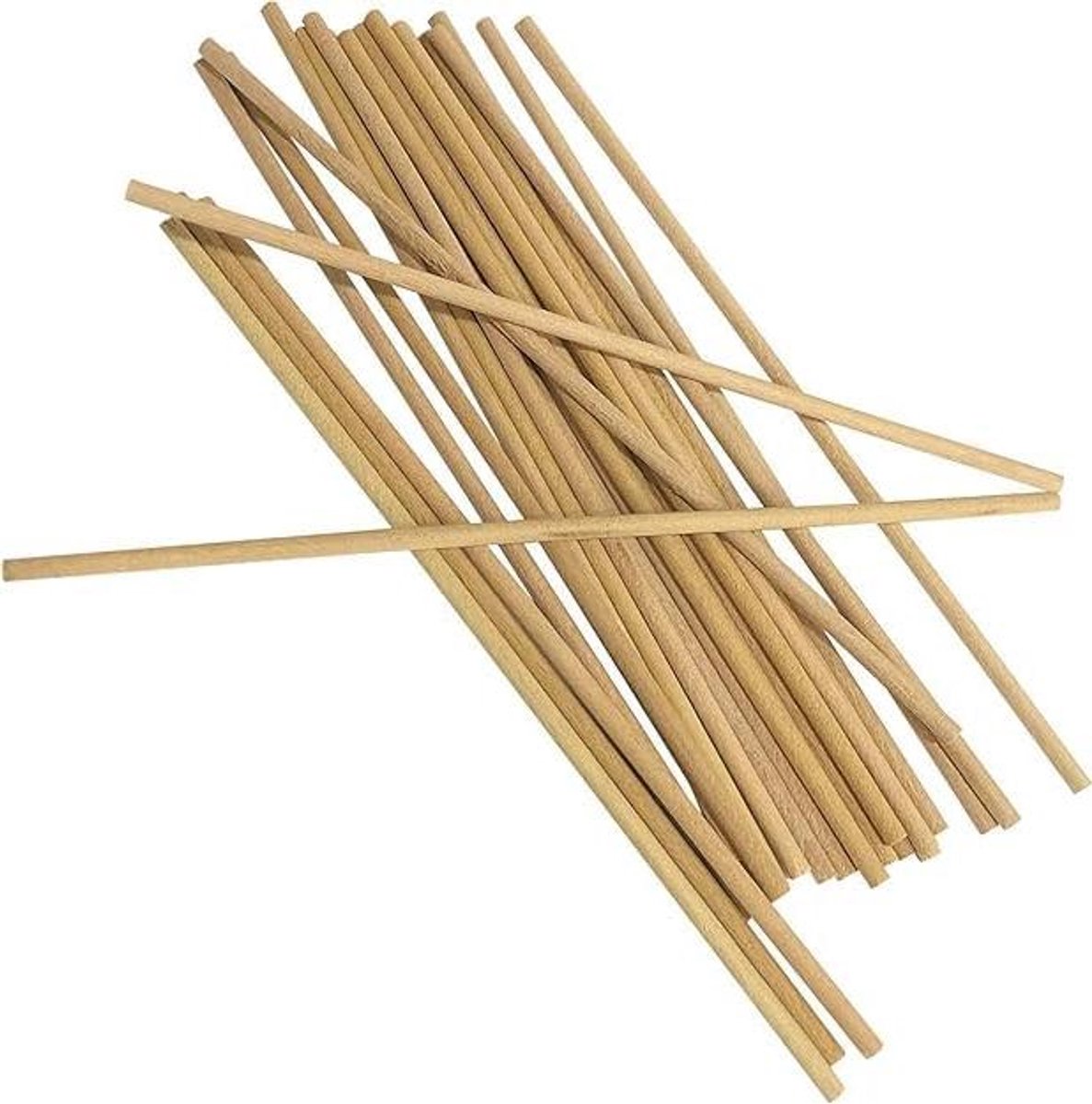 Horlogemakers Prik Hout - Reparatienaalden Hout - Precisie Reiniging - Natuurlijk Hout - 3mm x 150mm - Beige