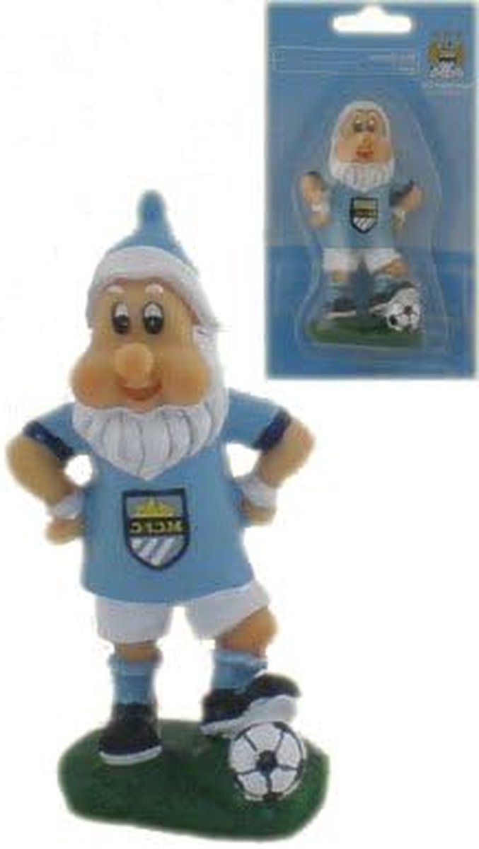 Tuinbeeld - Dwerg Figuur - Supporters Decoratie - Officieel Gelicentieerd - 10 cm - Blauw