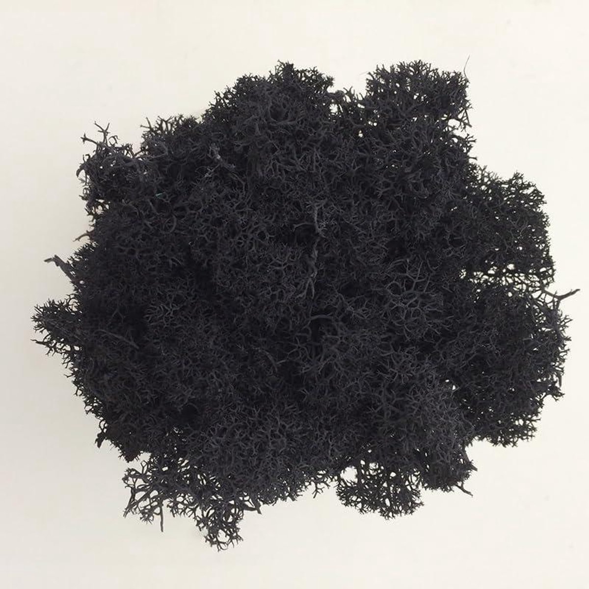Kunstmos Decoratie - Nep Gras - Huis Decoratie - Natuurlijk Uitziend - 100 g - Zwart