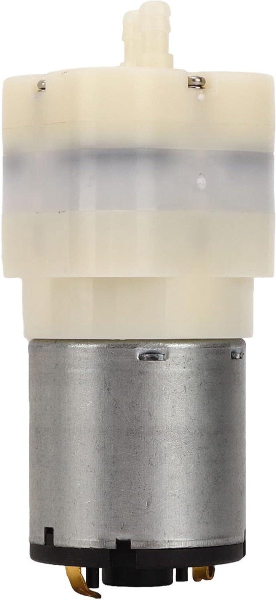 Micro Luchtpomp - Mini Vacuümpomp - Apparatuur Aansturen - Stille Werking - 2.5-8.0LPM - Zwart