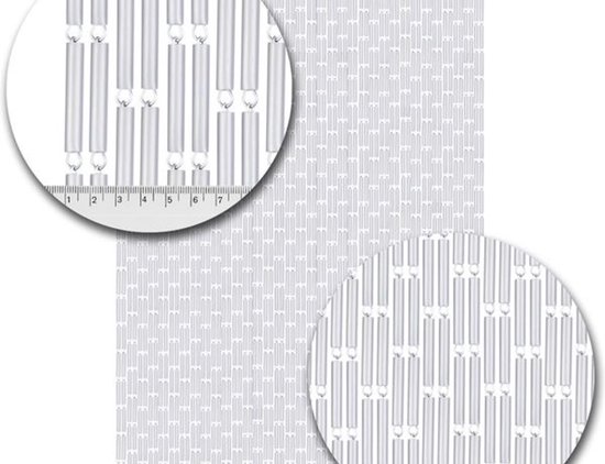 Vliegengordijnenexpert Hulzen - Vliegengordijn - 240x100 cm - Transparant van Merkloos — afbeelding 5