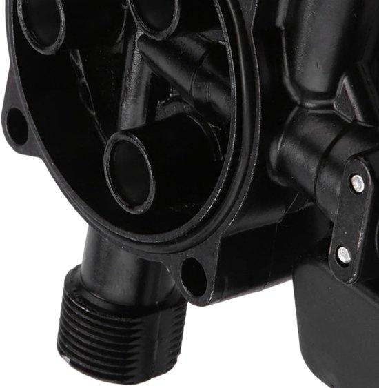 Hoge Druk Pomp - Zelfzuigend Membraan - Voertuig Reinigen - 2500 PSI - 2 x 600W - Zwart — afbeelding 2