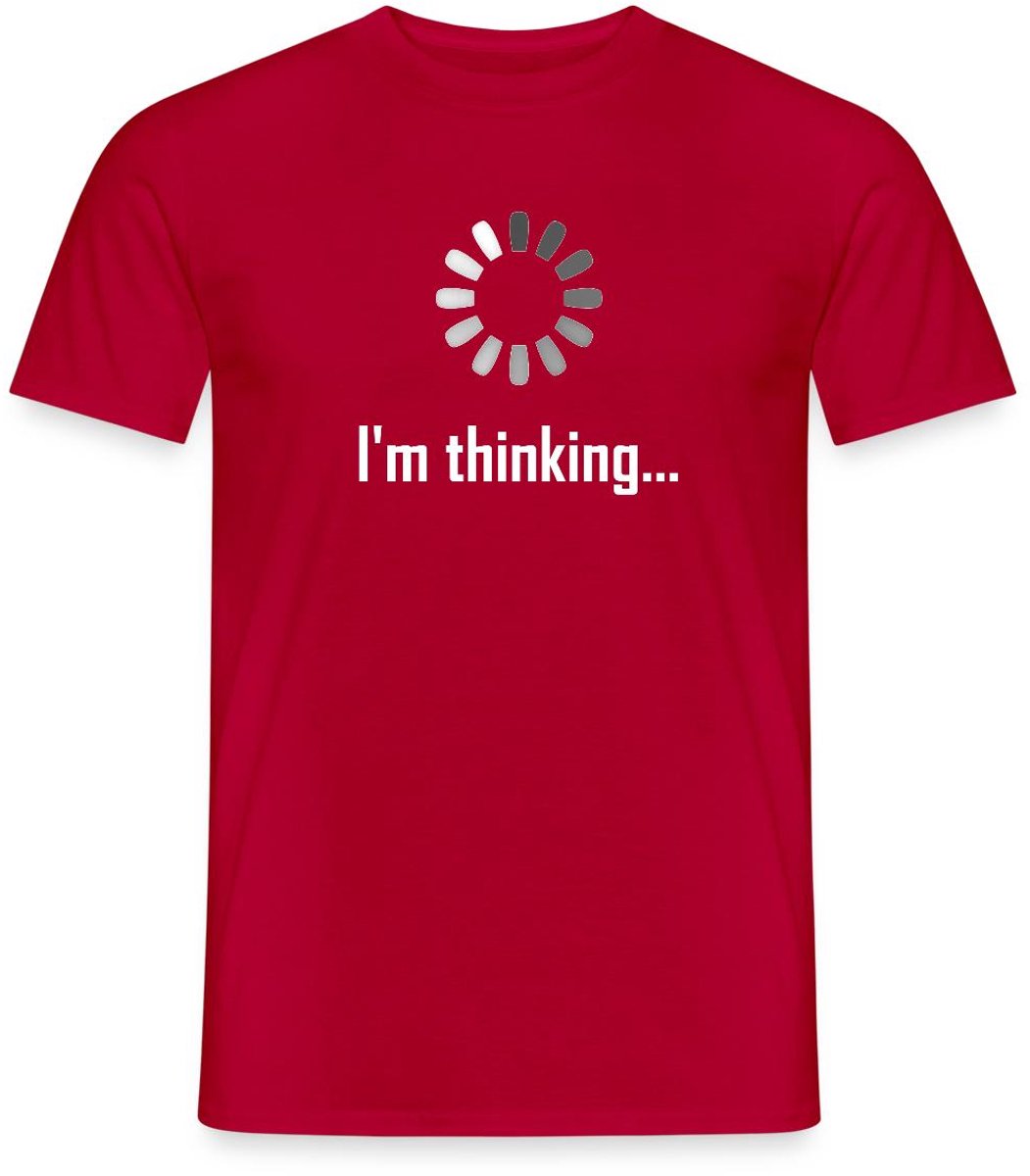 I'm Thinking Loading Icon T-Shirt Heren