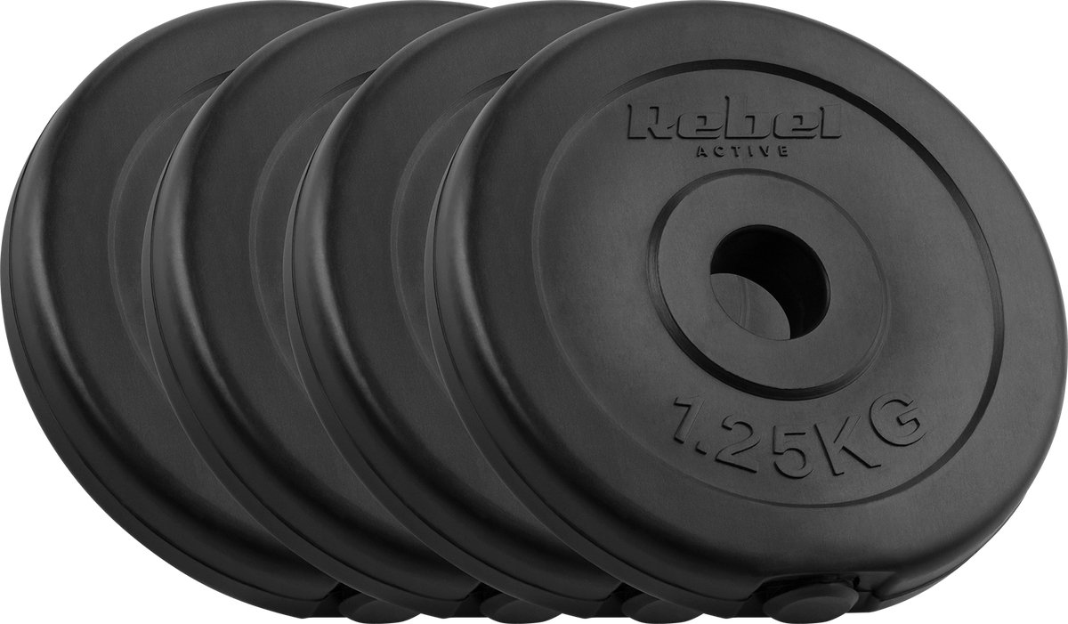 Rebel Active Serie - Bitumineuze Schijfenset - 4x1,25kg - 5kg - 31mm Omtrek