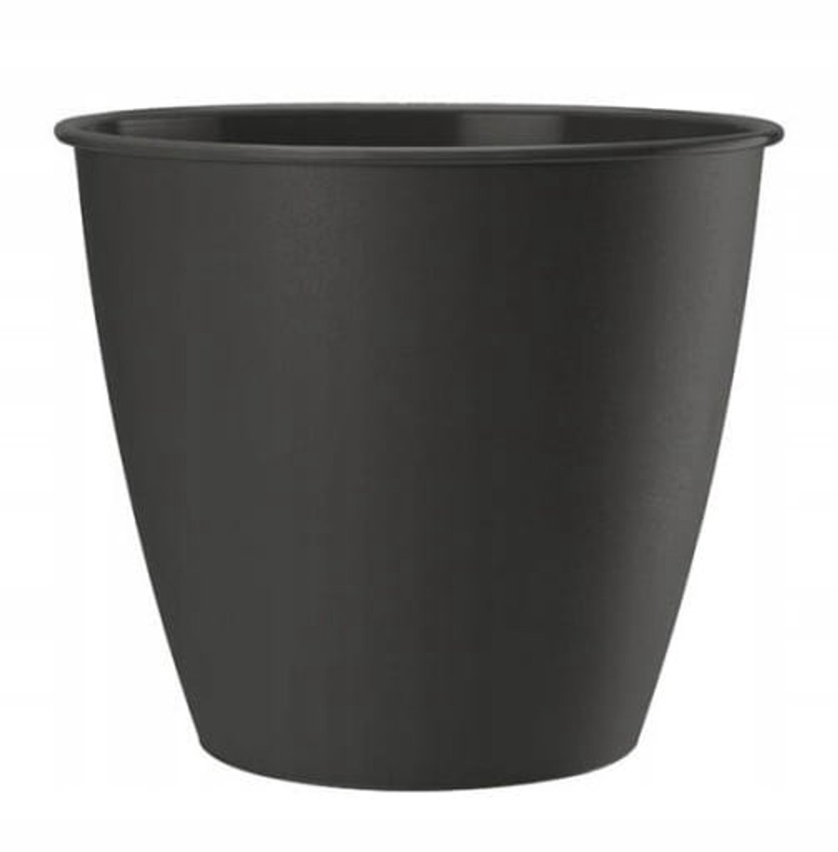 Verdenia Azalia Serie - Decoratieve Bloempot - 17x15,7 cm - Antraciet - Kunststof