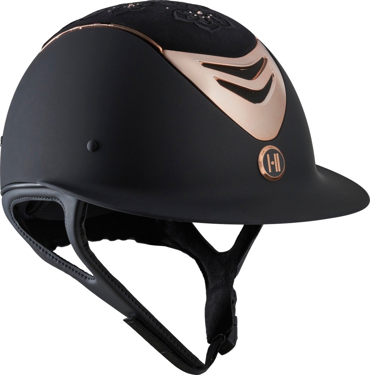 OneK Avance Matt Embroidery Zwart Rosegold-1