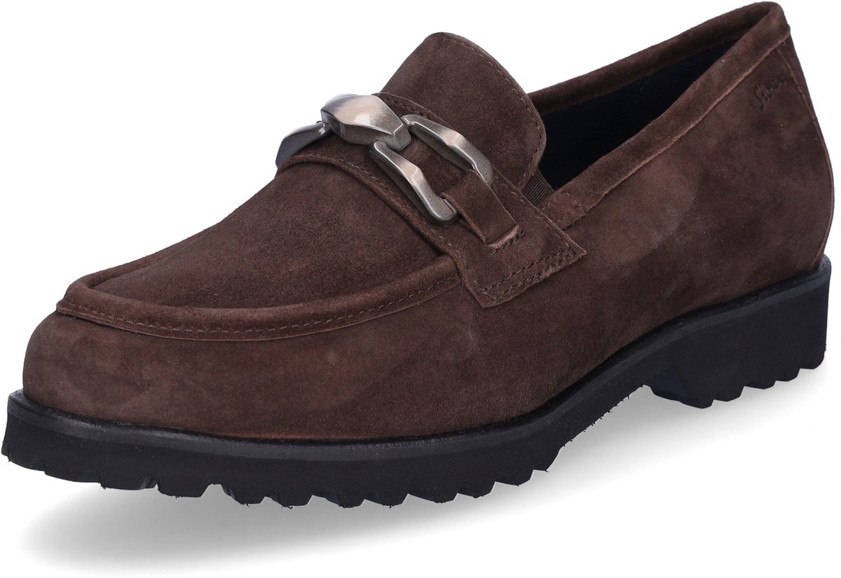 Sioux damesslippers Meredith-757-H donkerbruin