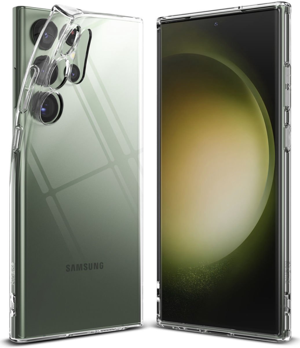 Ringke Air Flexibel TPU Hoesje Transparant Geschikt voor Samsung S23 Ultra