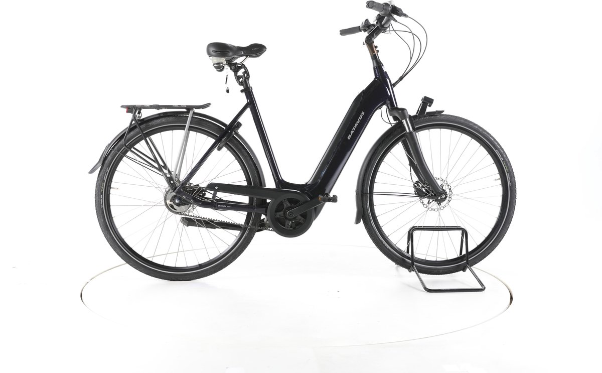 Batavus Finez E-go Power Elektrische citybike Bosch Accu 500Wh 28" zwart Pro