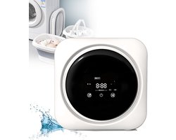 Mini Wasmachine - Compacte Dryer - Kleding Wassen - 2-in-1 Wassen & Drogen - 3.5 Liter - Wit