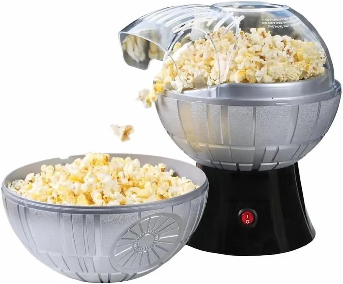 Popcornmachine hetelucht - Popcorn maker - Snacks maken - Geen olie nodig - 1 Aantal - One Color