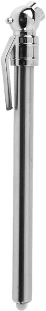 Bandenspanningsmeter - Pen meter - Veilig Rijden - Eenvoudig in gebruik - 14 cm - Zilver
