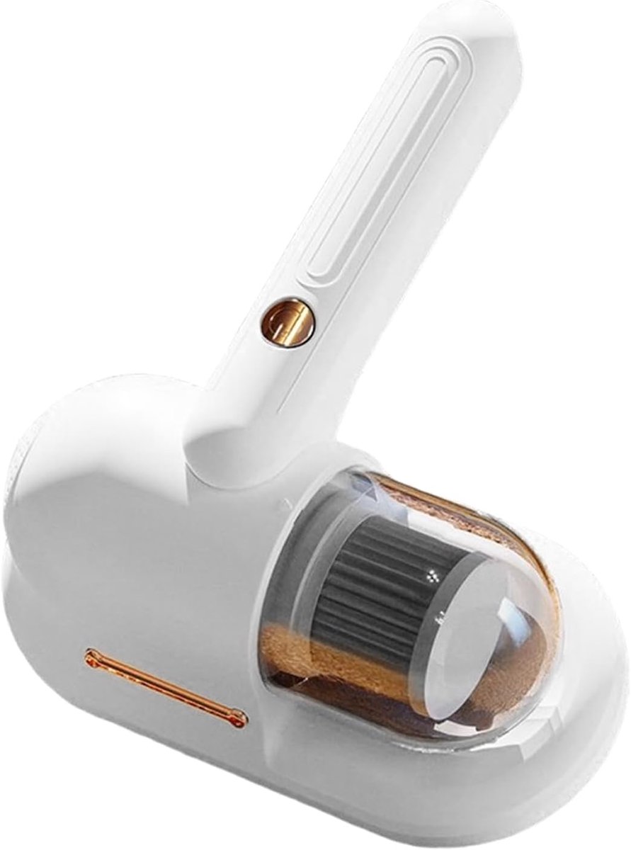 Matrasstofzuiger - Bedreiniger UV - Hygiënisch slapen - UV-C dieptereiniging - 22.5 x 12.1 x 25 cm - Wit