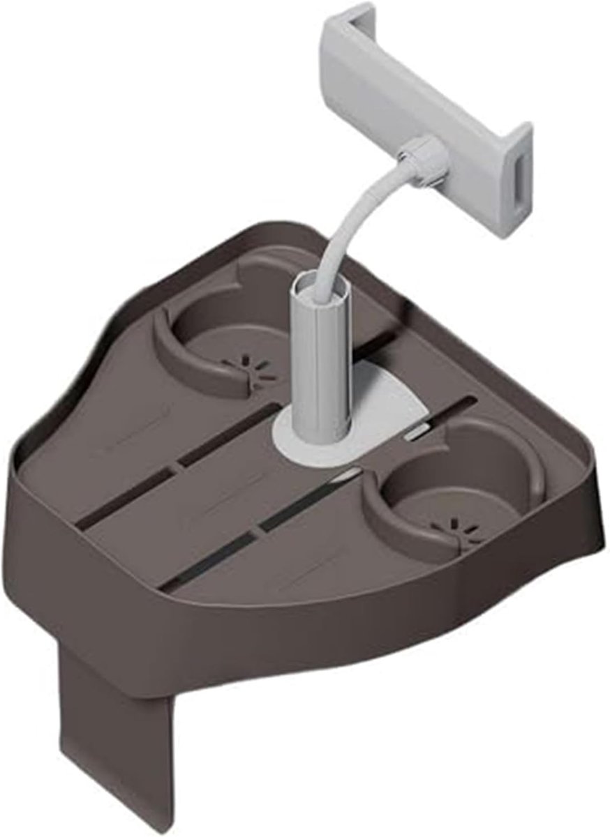 Badkuip Tray - Hot Tub Tafel - Ontspannen bij Bad - 3-in-1 Ontwerp - Niet gespecificeerd - Bruin
