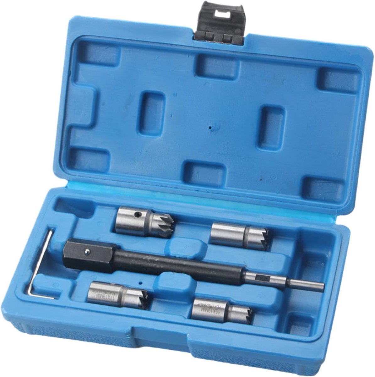Injector Reinigingsset - Motor Onderhoud - Motor Optimalisatie - 6 Precisie Ruiters - 650g - Meerkleurig