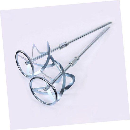 Mixer Staaf - Roerstaaf Mengstaaf - Verf Mengen - Duurzaam Koolstofstaal - 58 cm - Zilver — afbeelding 2