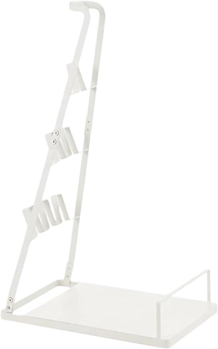 Opbergstandaard Stofzuiger - Universele Houder - Ruimte Besparen - Solide Constructie - 22 x 35 x 58 cm - Wit