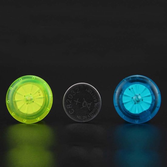 Fietsverlichting Waarschuwing Lichten - Mini Flitslichten Staartverlichting - Nacht Signaal - Waterdicht Ontwerp - 2.4 cm - Rood — afbeelding 5