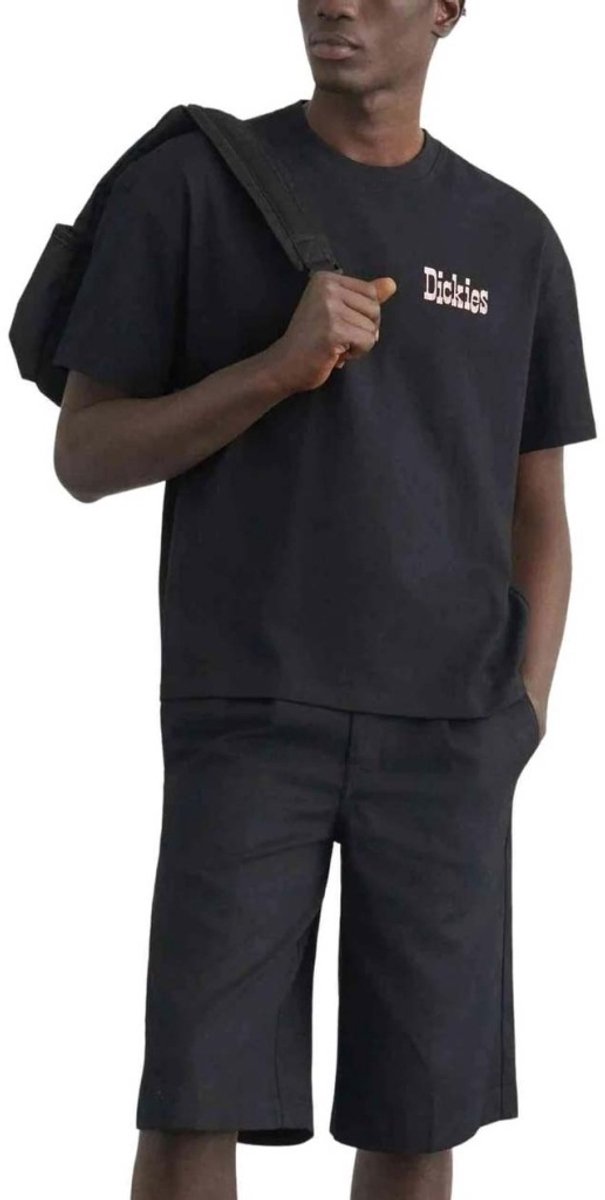 Dickies Polk T-shirt Met Korte Mouwen M Man Zwart